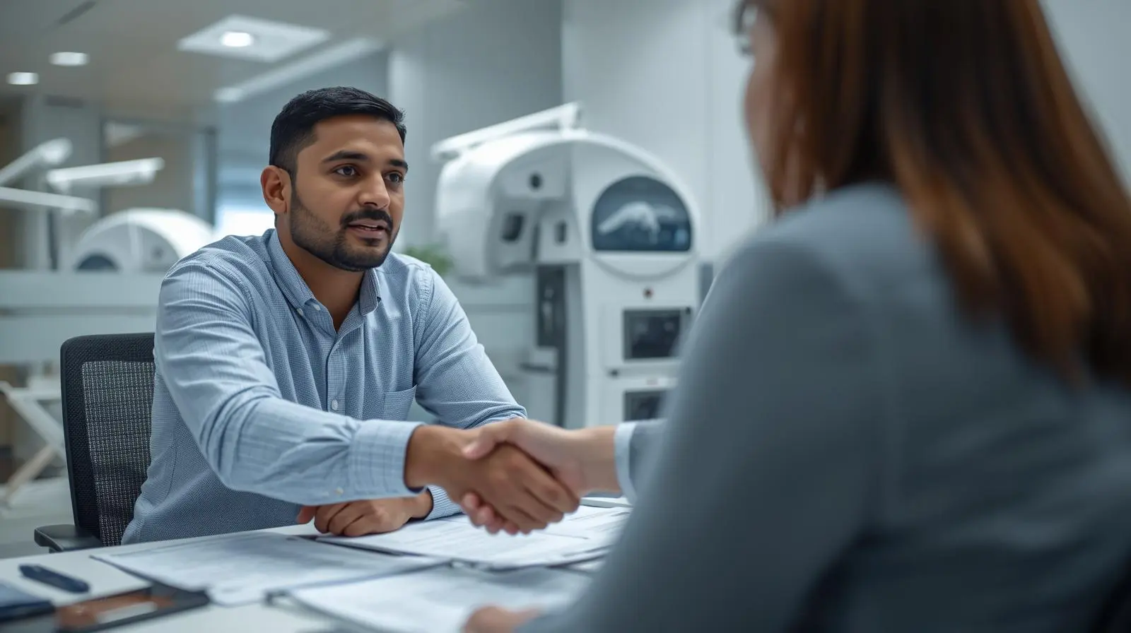 AMC and CMC contracts for hospital equipment maintenance